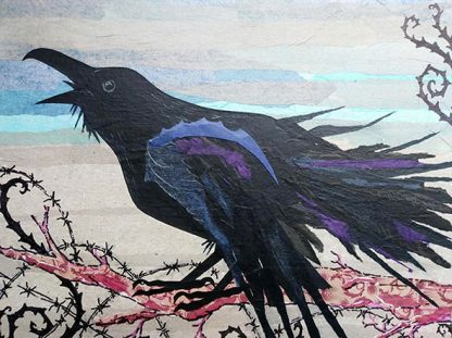 The witch crow limited edition print